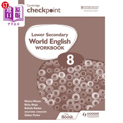 海外直订Cambridge Checkpoint Lower Secondary World Engli... 剑桥检查点初中英语练习册8
