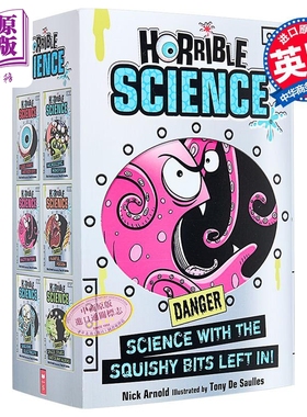 学乐可怕的科学 6册 Horrible Science 6 Book Set 英文原版 儿童科普读物 进口童书【中商原版】