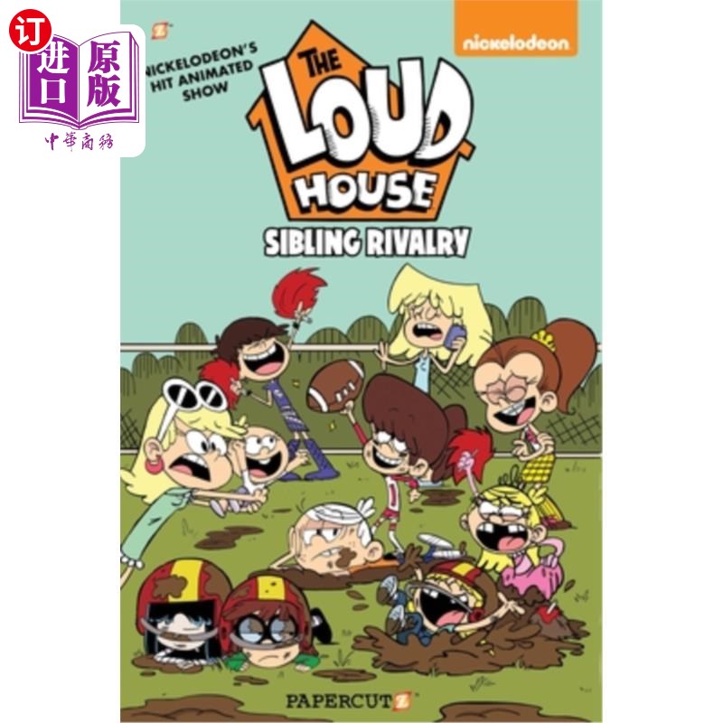 海外直订The Loud House#17: Sibling Rivalry吵闹的房子#17:兄弟姐妹的竞争