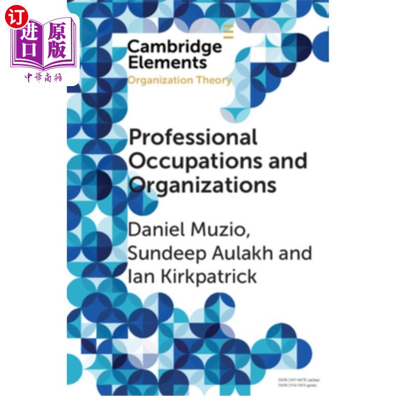 海外直订Professional Occupations and Organizations 专业职业和组织