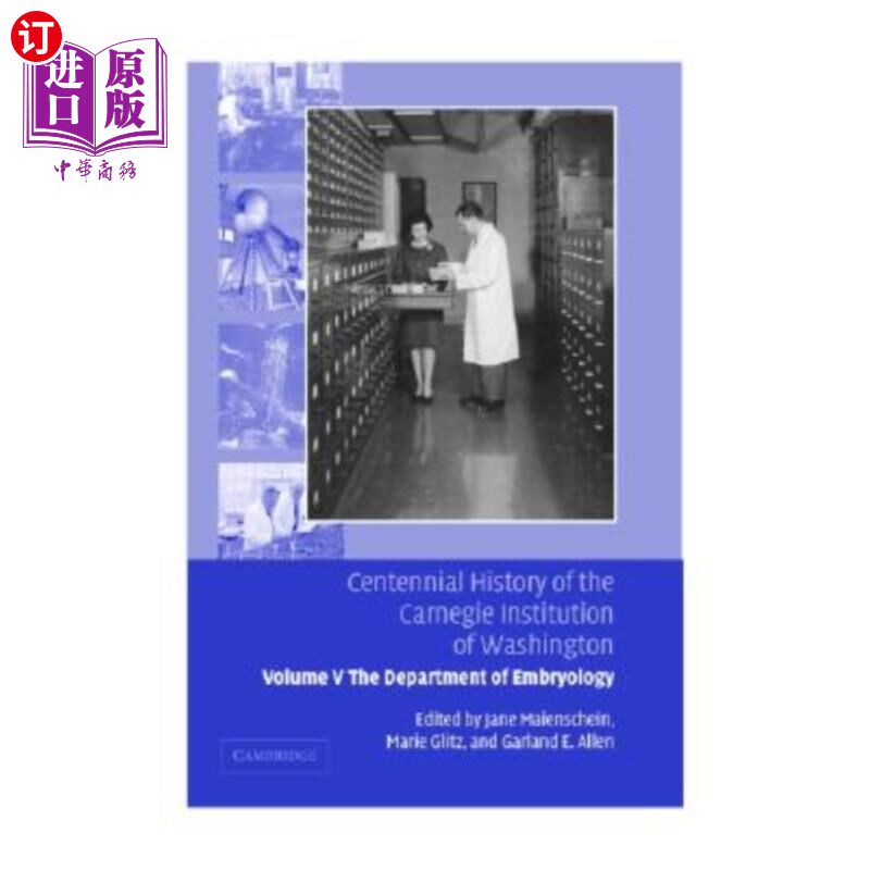 海外直订Centennial History of the Carnegie Institution of Washington 华盛顿卡内基研究所的百年历史