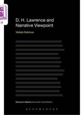 海外直订D. H. Lawrence and Narrative Viewpoint 劳伦斯与叙事观点