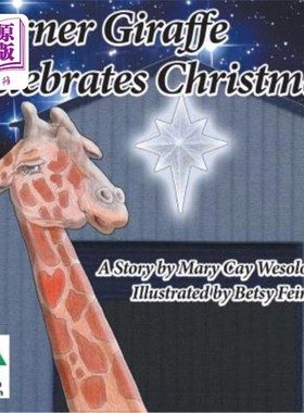 海外直订Garner Giraffe Celebrates Christmas 加纳长颈鹿庆祝圣诞节