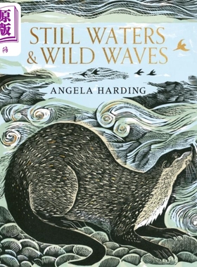 预售 静水与狂浪 版画家之旅 英文原版 Still Waters Wild Waves Angela Harding 插图小说【中商原版】