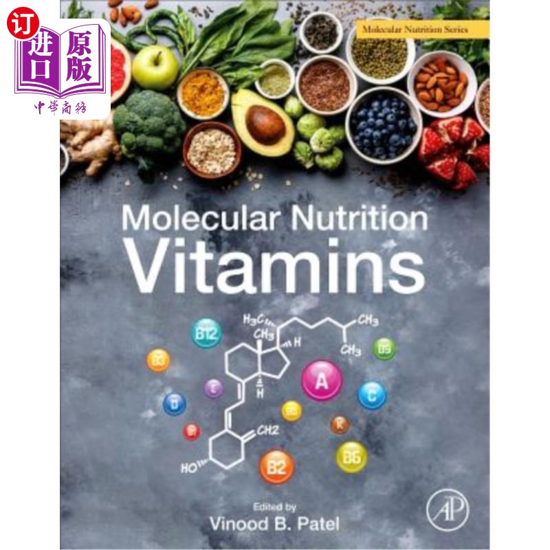 海外直订Molecular Nutrition: Vitamins 分子营养：维生素