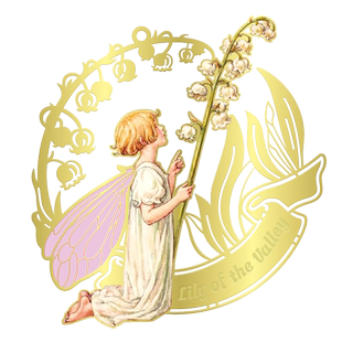 Cicely Mary Barker Flower Fairies梦幻花仙子童话金属书签-铃兰花仙子 西西莉 玛丽 巴克经典艺术插画 中商文创【中商原版】