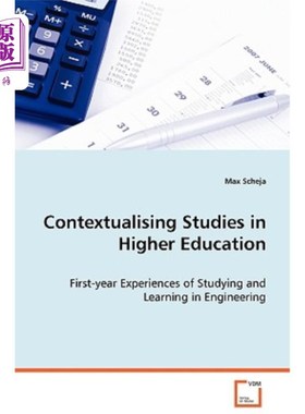 海外直订Contextualising Studies in Higher Education 高等教育语境化研究