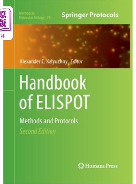 海外直订医药图书Handbook of Elispot: Methods and Protocols Elispot手册:方法和协议