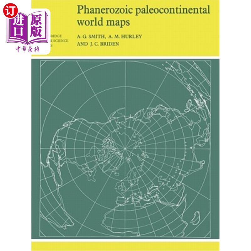 海外直订Phanerozoic Paleocontinental World Maps 显生宙古大陆世界地图