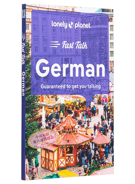 孤独星球基本短语快速入门 德语 第4版 Lonely Planet Fast Talk German 4 英文原版 Lonely Planet【中商原版】