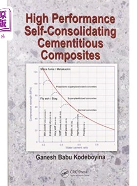 海外直订High Performance Self-Consolidating Cementitious... 高性能自固结水泥复合材料