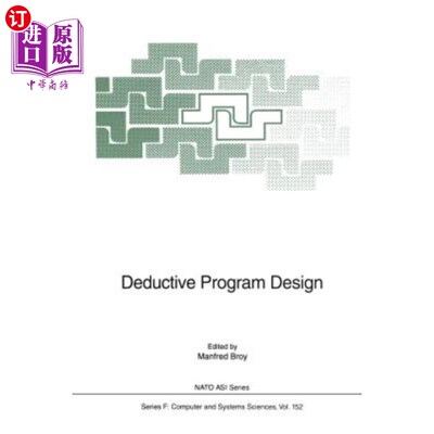 海外直订Deductive Program Design 演绎法程序设计