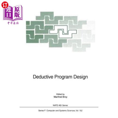 海外直订Deductive Program Design 演绎法程序设计