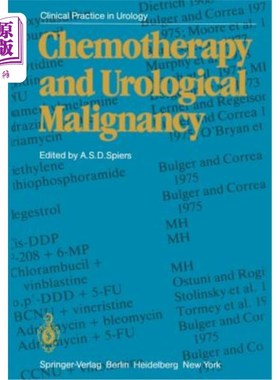 海外直订医药图书Chemotherapy and Urological Malignancy 化疗与泌尿系恶性肿瘤
