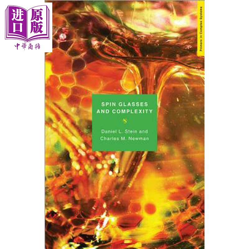 预售 自旋玻璃与复杂性 丛书 Spin Glasses and Complexity 英文原版 Daniel L Stein【中商原版】