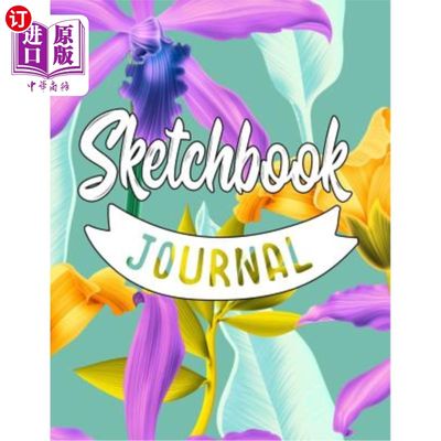 海外直订Sketchbook Journal: Blank Doodle Draw Sketch Book