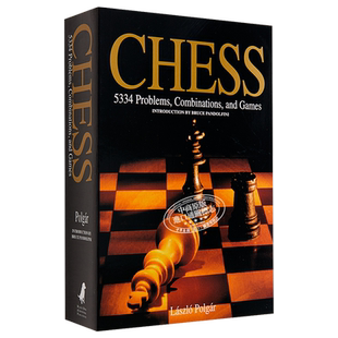 预售 波尔加5334习题集 国际象棋入门教程 英文原版 Chess 5334 Problems Combinations and Games Bruce Pandolfini【中商原版】