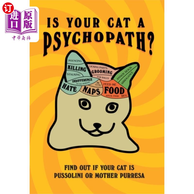 海外直订Is Your Cat A Psychopath? 你的猫有精神病吗?