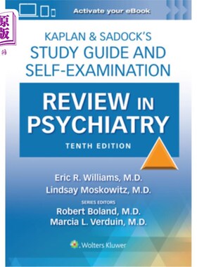 海外直订医药图书Kaplan & Sadock's Study Guide and Self-Examination Review in Psychiatry Kaplan & Sadock
