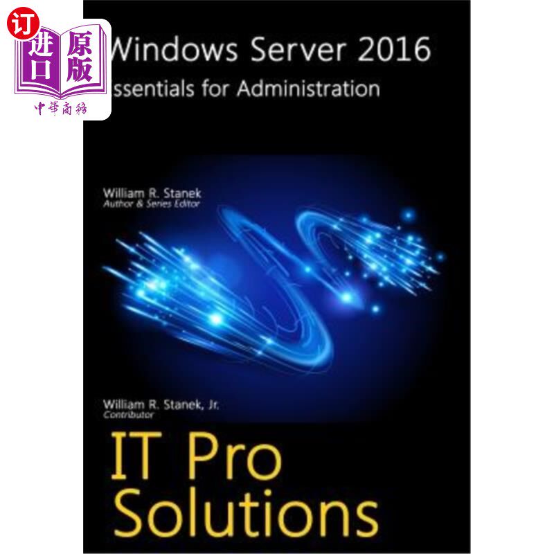 海外直订Windows Server 2016: Essentials for Administration Windows Server 2016：管理要点