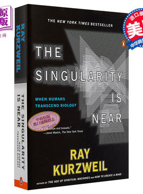 【中商原版】奇点临近 英文原版 The Singularity Is Near 人工智能 科技未来