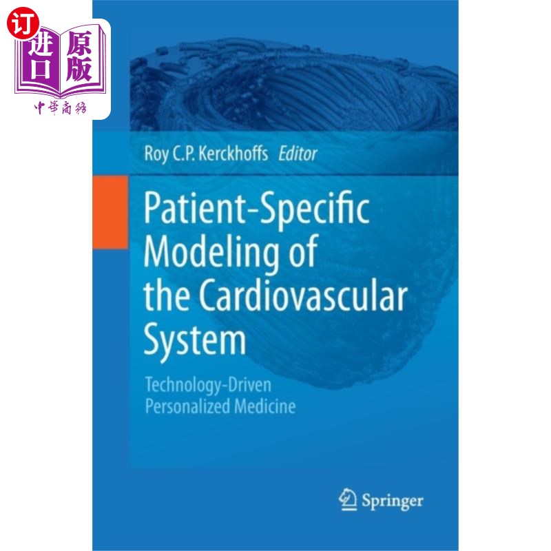 海外直订医药图书patient-specific modeling of the cardiovascular