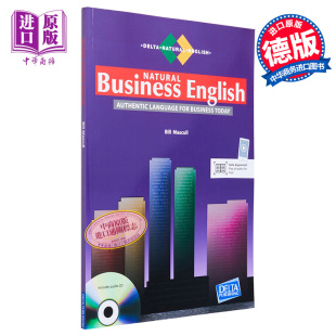 Delta 中商原版 Business English 商务沟通技巧系列：地道商务英语B2 Coursebook 现货 含音频CD C1课本 Natural