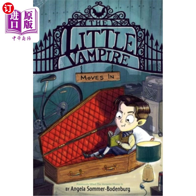 海外直订The Little Vampire Moves in 小吸血鬼搬进来了