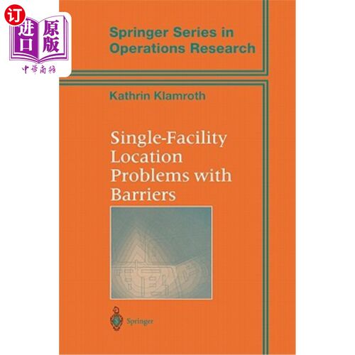 海外直订Single-Facility Location Problems with Barriers 有障碍物的单一设施选址问题