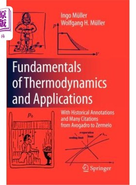 海外直订Fundamentals of Thermodynamics and Applications: With Historical Annotations and 热力学基础和应用：有历史注