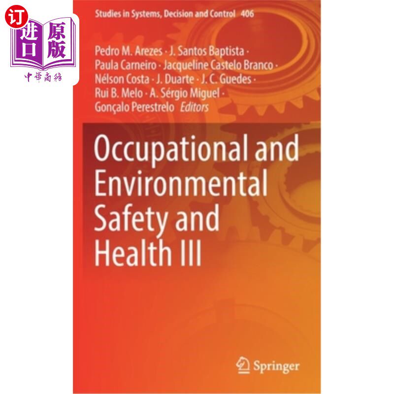 海外直订Occupational and Environmental Safety and Health III 3 .职业和环境安全与健康