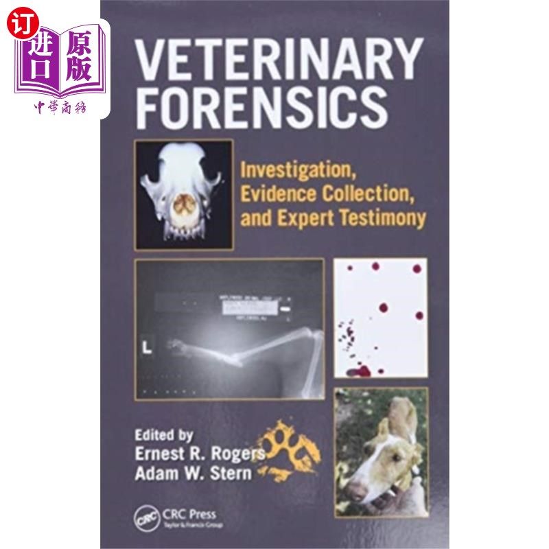 海外直订Veterinary Forensics 兽医取证