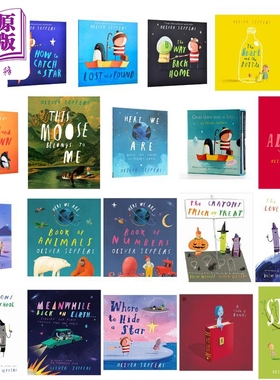 Oliver Jeffers 奥利弗.杰弗斯 绘本系列 英文原版 儿童绘本故事图画书 进口童书 What We’ll Build Begin Again【中商原版】