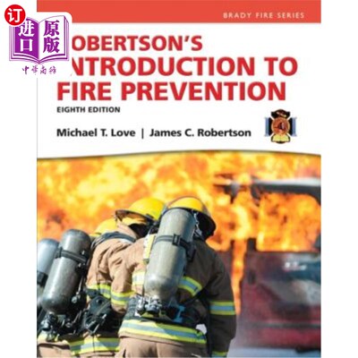 海外直订医药图书Robertson's Introduction to Fire Prevention 罗伯逊的防火导论