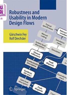 海外直订Robustness and Usability in Modern Design Flows 现代设计流程中的健壮性和可用性