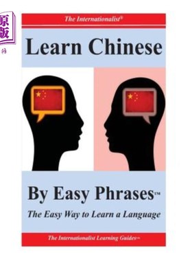 海外直订Learn Chinese By Easy Phrases 用简单的短语学习汉语