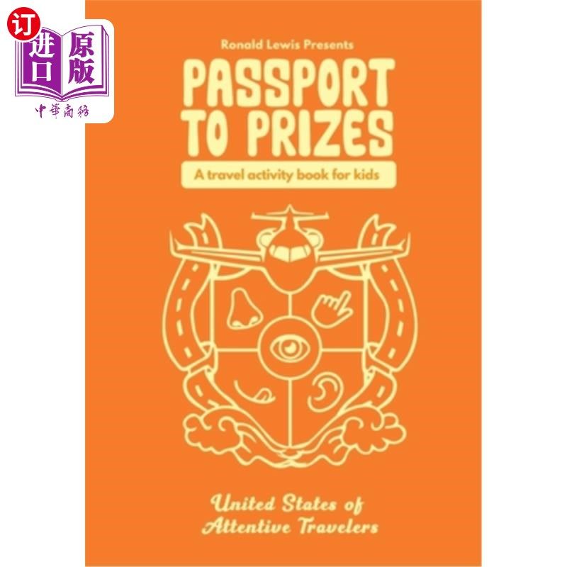 海外直订passport to prizes: a travel activity book for kids 《通