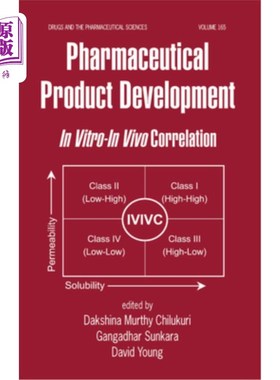 海外直订医药图书Pharmaceutical Product Development: In Vitro-In Vivo Correlation 药品开发：体内外相关性