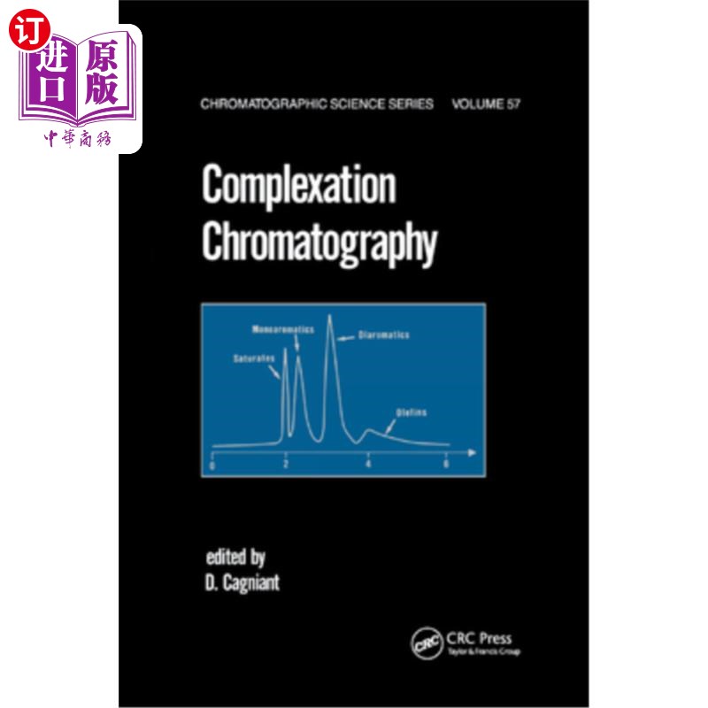 海外直订Complexation Chromatography 络合色谱法