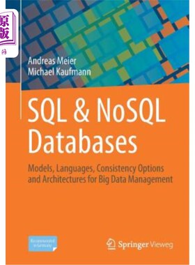 海外直订SQL & Nosql Databases: Models, Languages, Consistency Options and Architectures  SQL和Nosql数