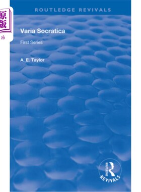 海外直订Varia Socratica: First Series Varia Socratica:第一系列赛