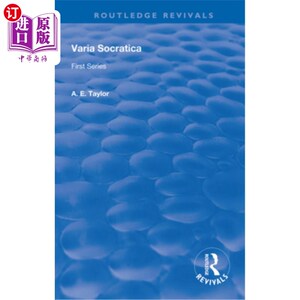 海外直订Varia Socratica: First Series Varia Socratica:第一系列赛