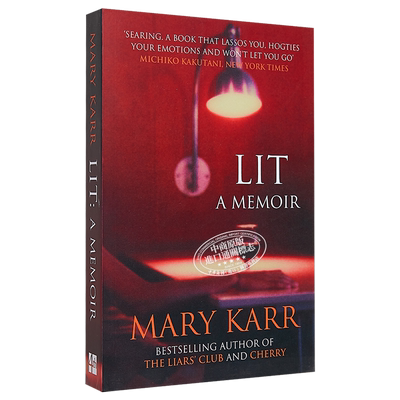 现货 【中商原版】点亮:回忆录 英文原版 Lit:A Memoir Mary Karr 纽约时报年度好书