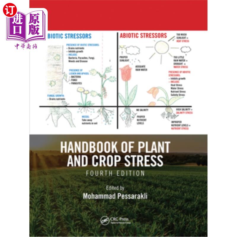 海外直订Handbook of Plant and Crop Stress, Fourth Edition 植物和作物胁迫手册，第四版