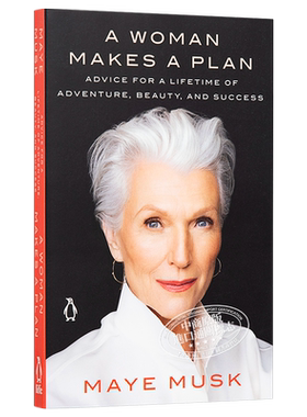 梅耶马斯克自传 人生由我 英文原版 梅耶马斯克传记英文版 Maye Musk A Woman Makes a Plan