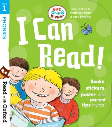 海外直订Read with Oxford: Stage 1: Biff, Chip and Kipper: I Can Read Kit 与牛津一起阅读：第一阶段：Biff，Chip和Kipp