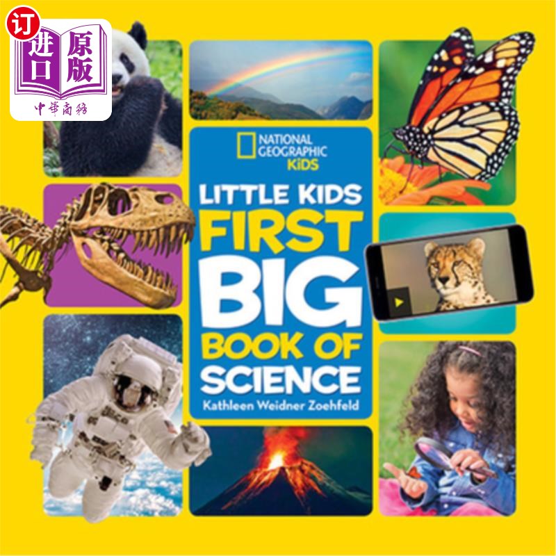 海外直订Little Kids First Big Book of Science 国家地理
