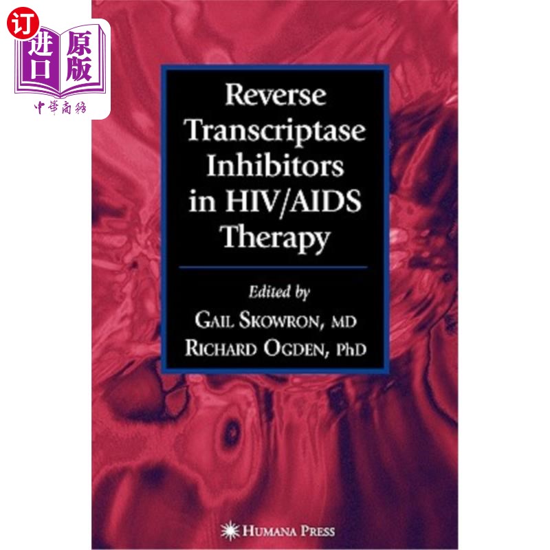 海外直订医药图书Reverse Transcriptase Inhibitors in Hiv/AIDS Therapy