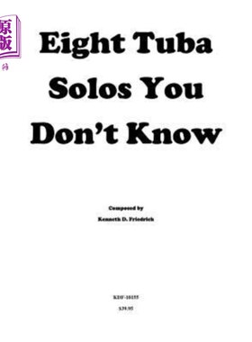 海外直订Eight Tuba Solos You Don't Know 你不知道的8个大号独奏