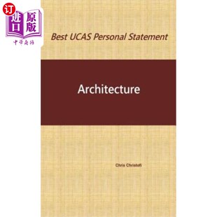 Best UCAS Personal Statement: ARCHITECTURE: Architecture 最佳UCAS个人声明：架构：架构【中商原版】